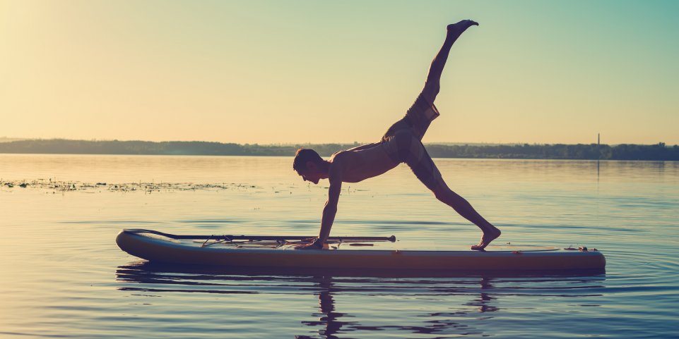 yoga sur paddle