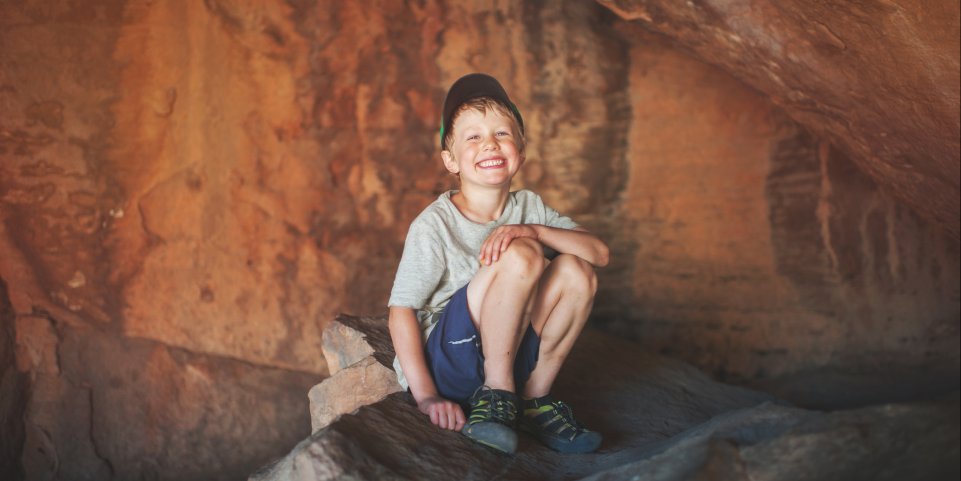 Cave enfant grotte