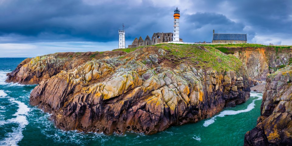 Phare de la pointe Saint Mathieu Bretagne côte