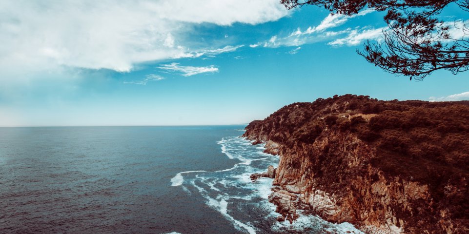 Vue sur Lloret de Mar Espagne