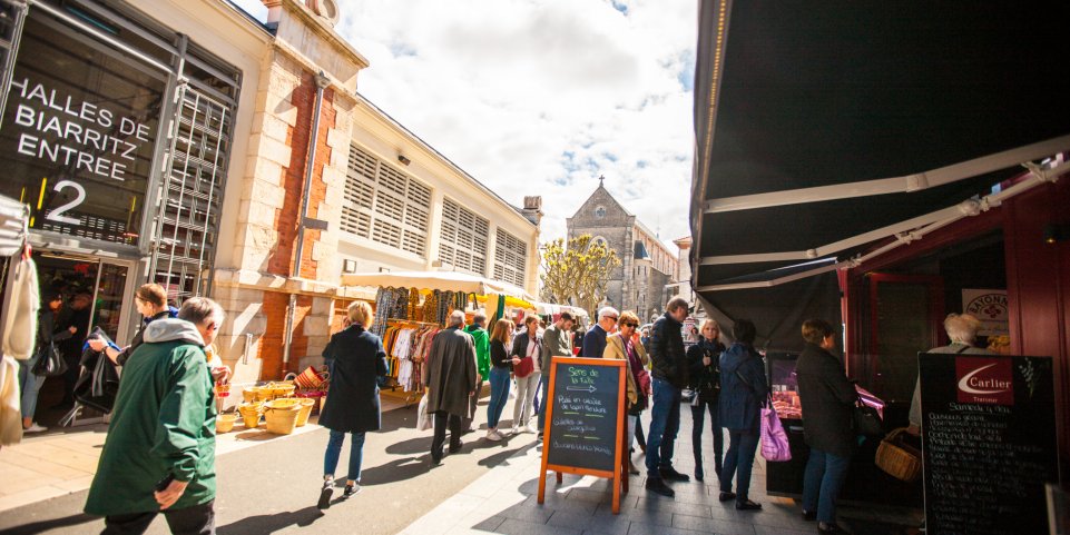Halles de Biarritz Pays Basque Marché