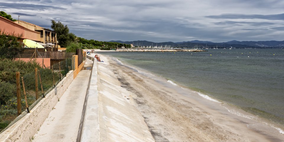 Plage de la Capte Hyères var provence
