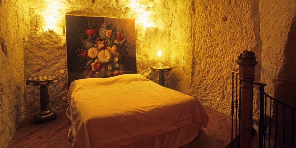Une chambre troglodyte