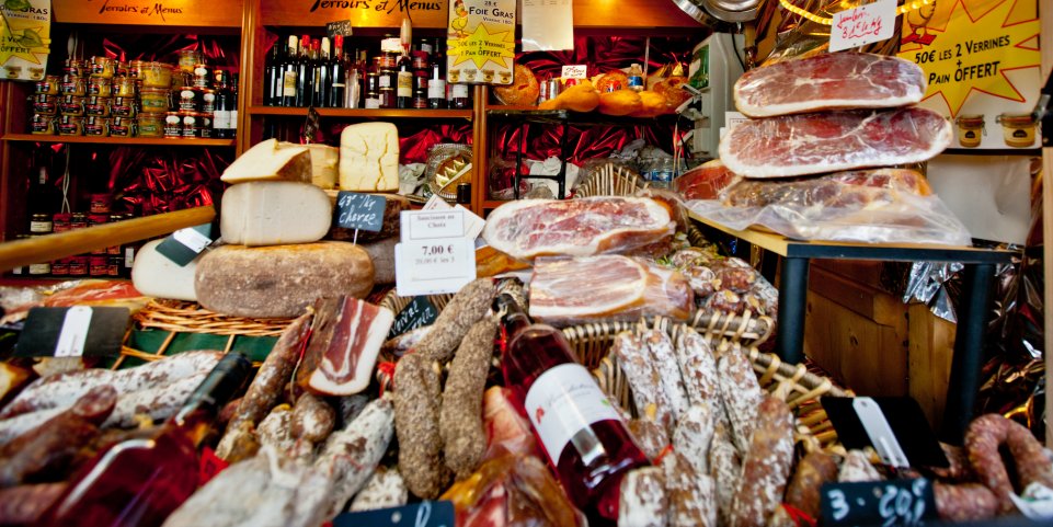 marché de noël charcuterie