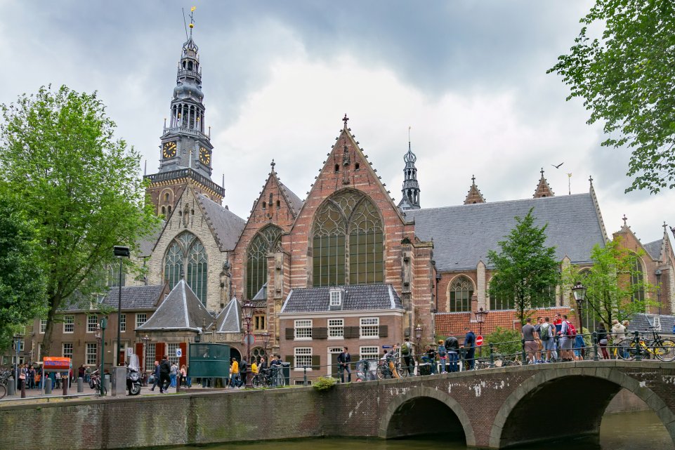 Oude Kerk, plus vieille église d'Amsterdam