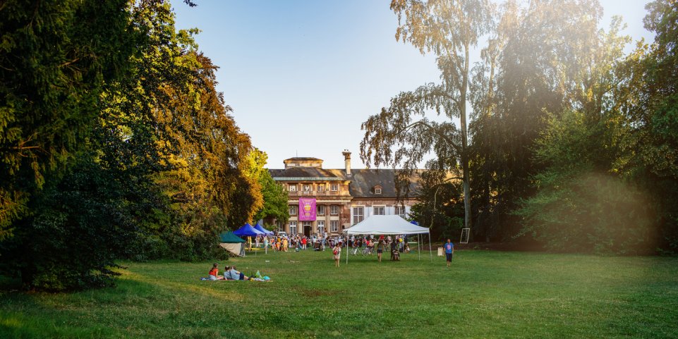 Parc de l'Orangerie à Strasbourg