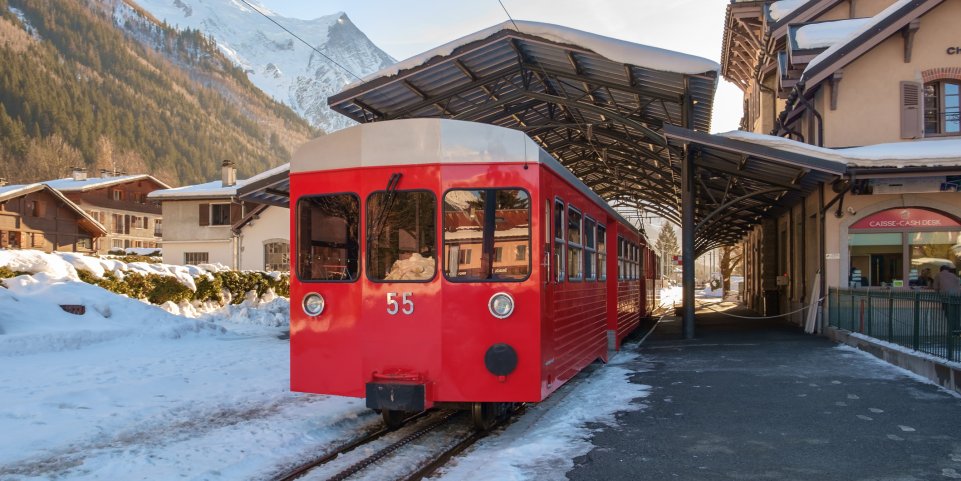 Train rouge Montenvers