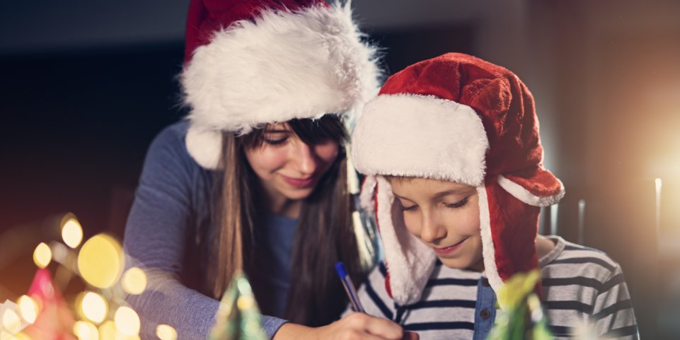 Écrire sa lettre au Père Noël