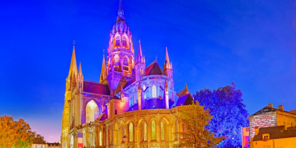 Illuminations cathédrale Notre-Dame Bayeux