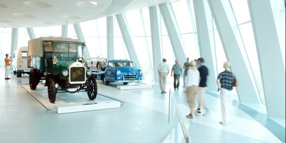 Exposition Musée Mercedes-Benz de Stuttgart