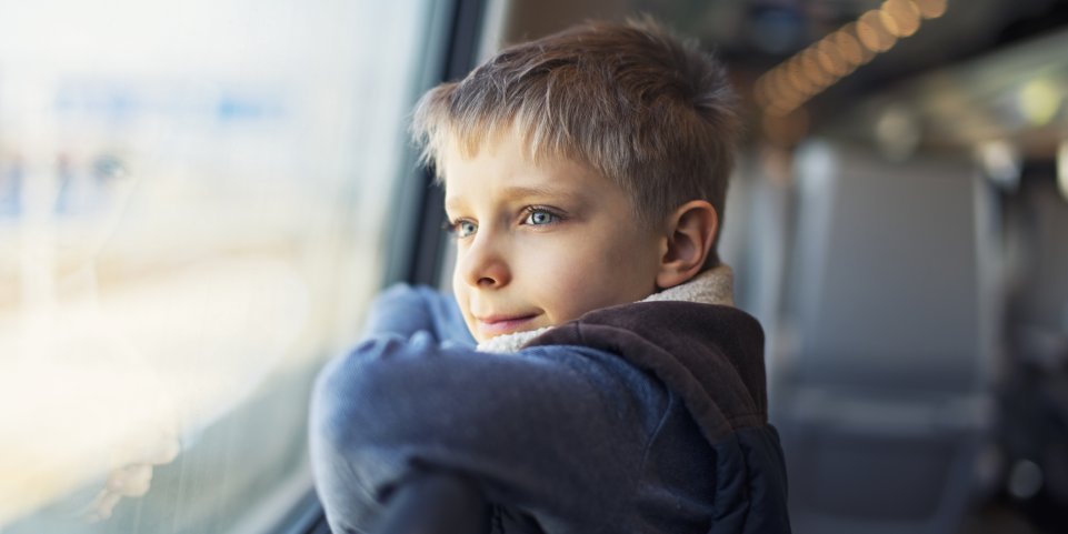 enfant train