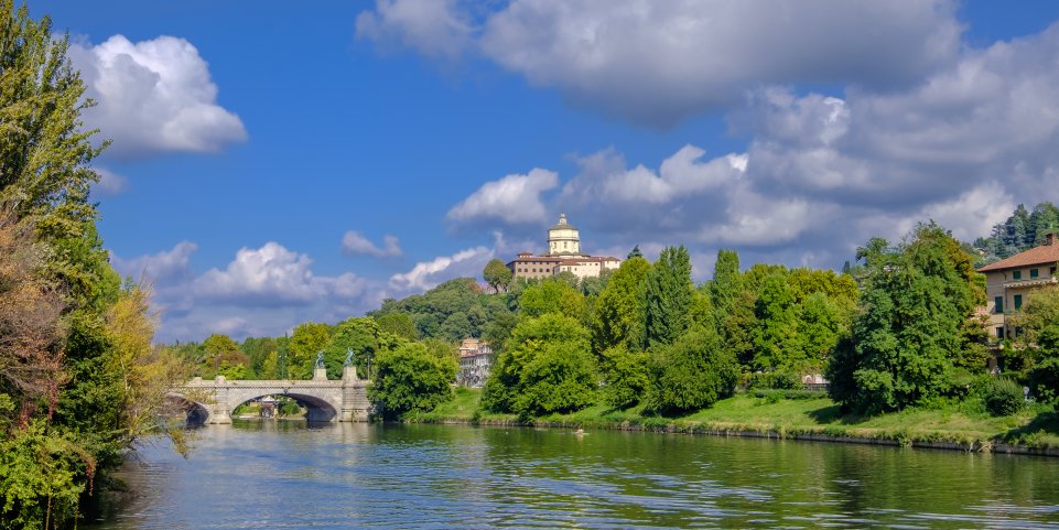 Les berges du Pô
