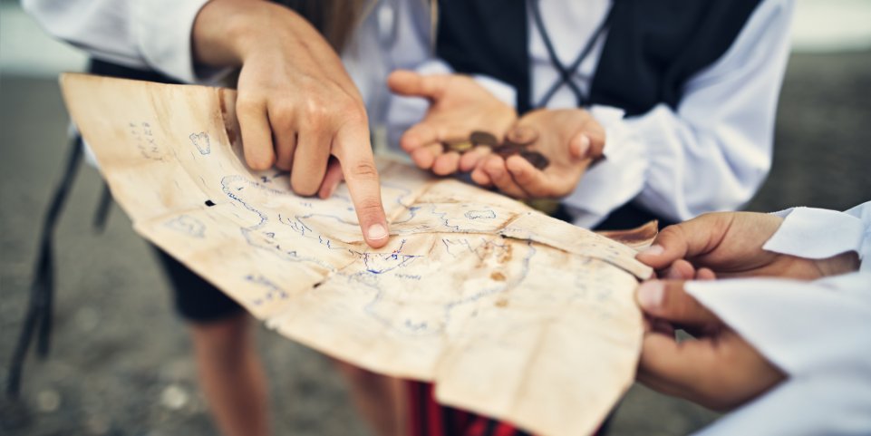 Carte de chasse au trésor
