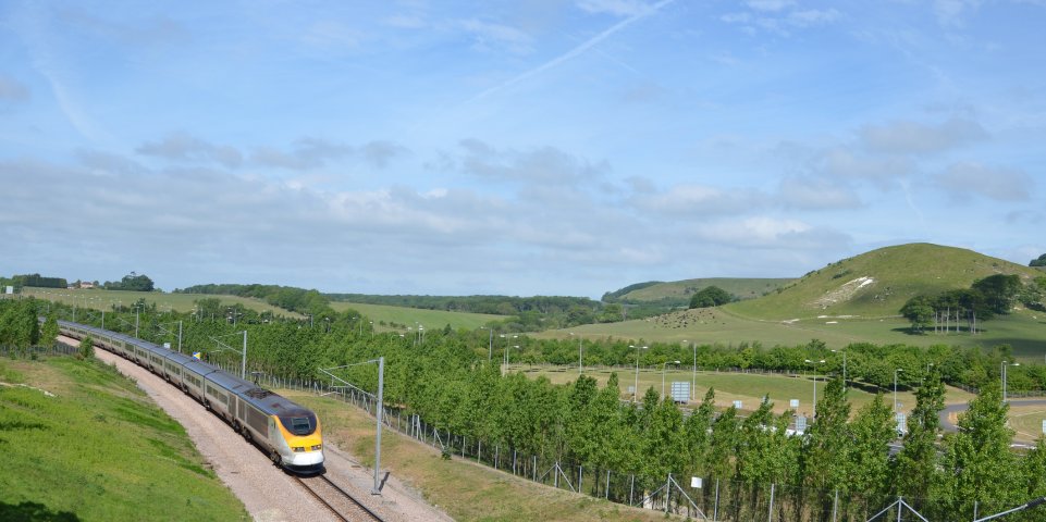 Eurostar train