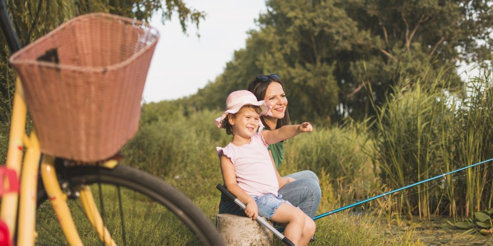 Vélo en famille
