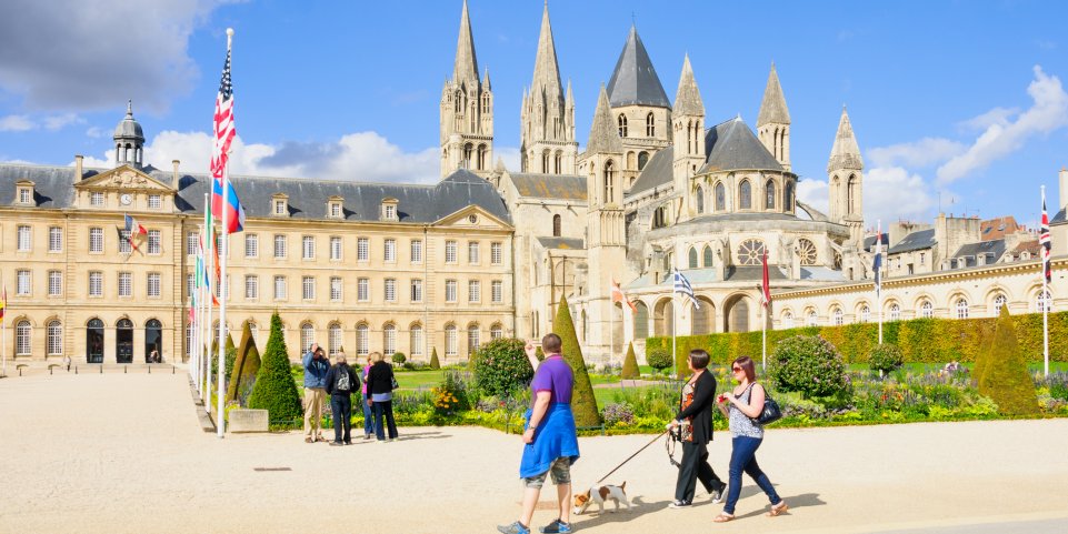 L'abbaye aux Hommes, à Caen