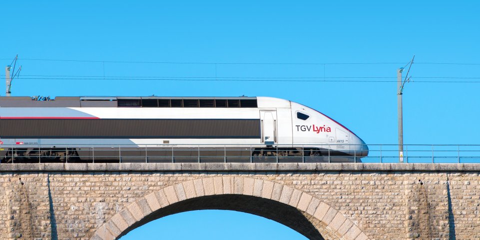 TGV Lyria train Suisse