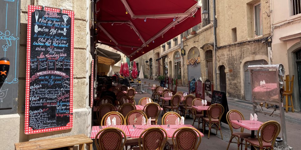 La terrasse du Bouchon Saint-Roch