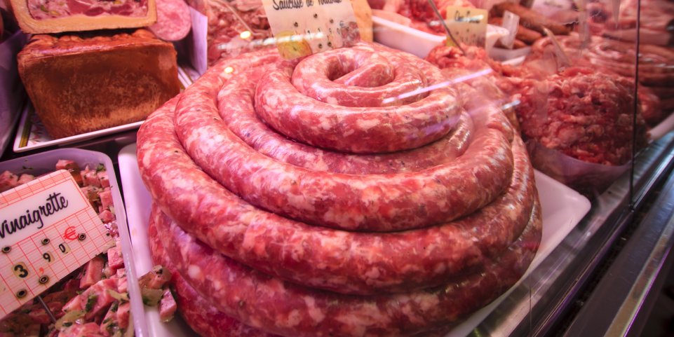 La saucisse de Toulouse