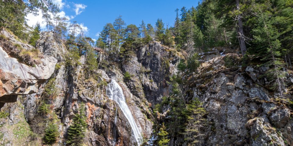 Parc mercantour cascade Alpes