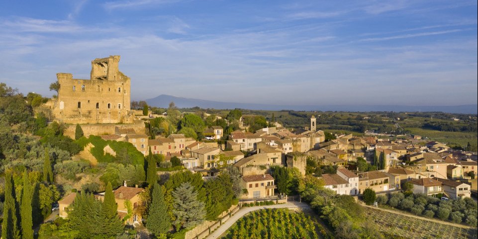 Châteauneuf-du-Pape vallée du Rhône Vaucluse vin