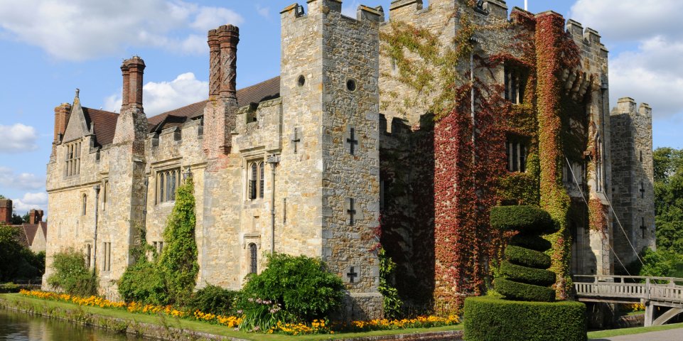Château de Hever dans le Kent - Angleterre