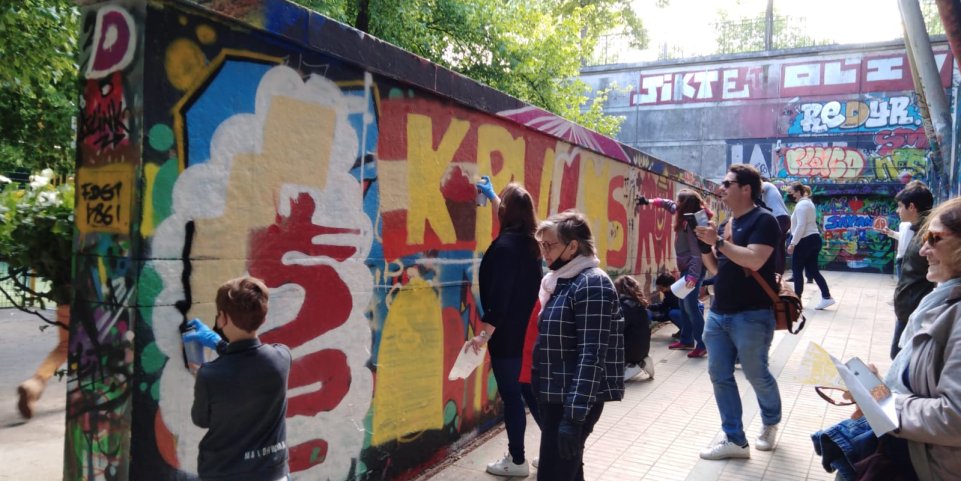 atelier street art Graffiti Paris