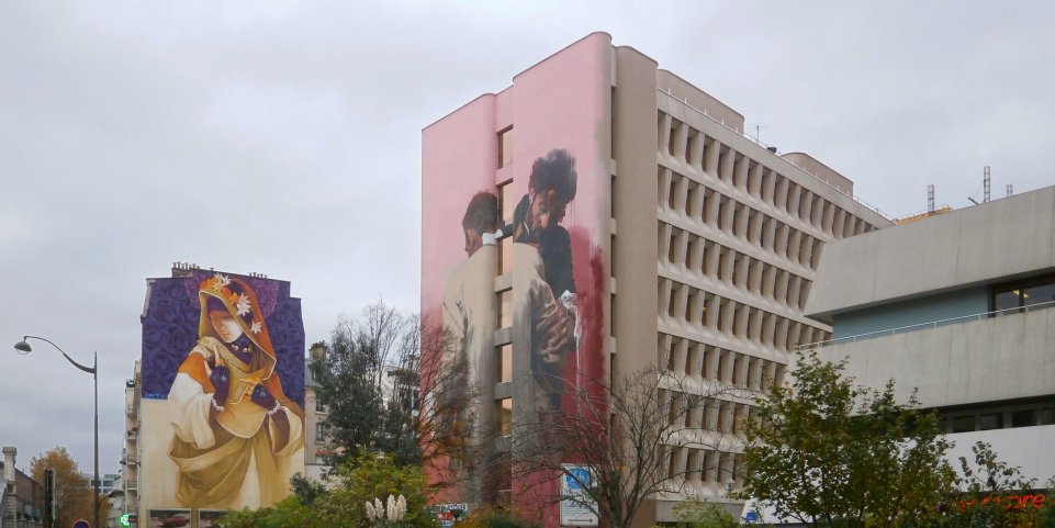 boulevard Vincent Auriol street art 13e arrondissement paris 