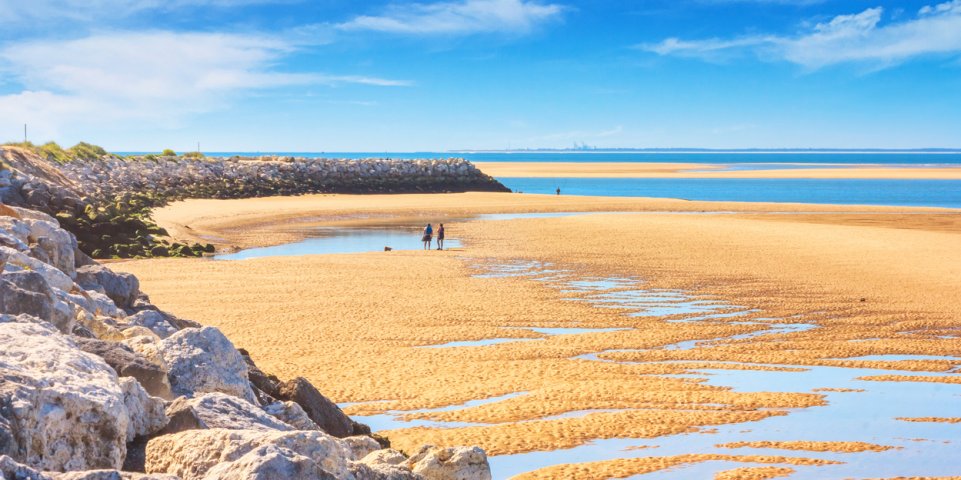 Plage de la Palmyre à Royan
