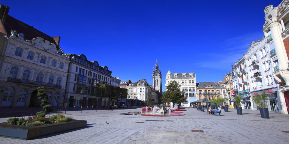 La place d'Armes de Douai