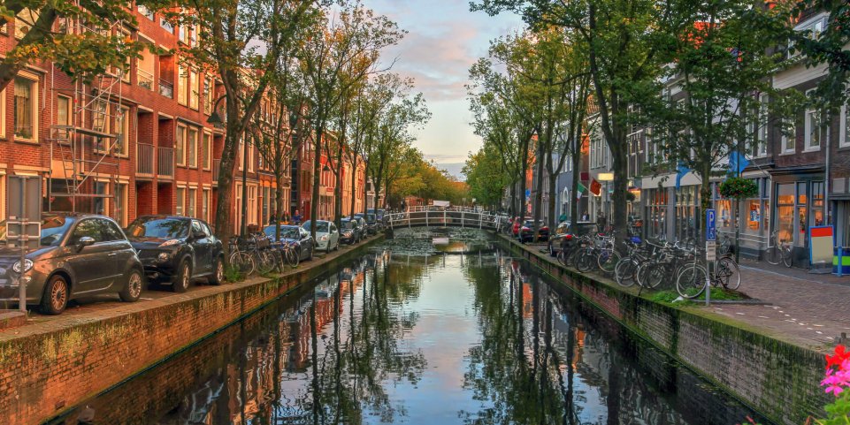 Canal à Delft
