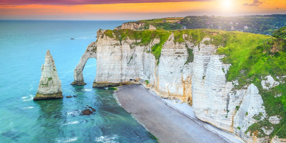 Les falaises d'Etretat