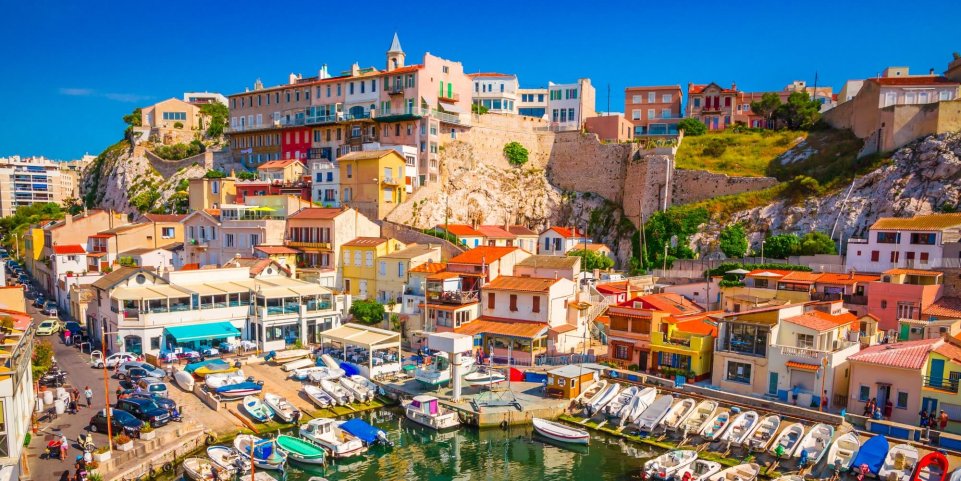 Vallon des Auffes Marseille Méditerranée