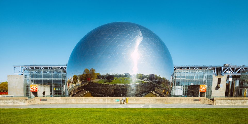 La géode au parc de la Villette