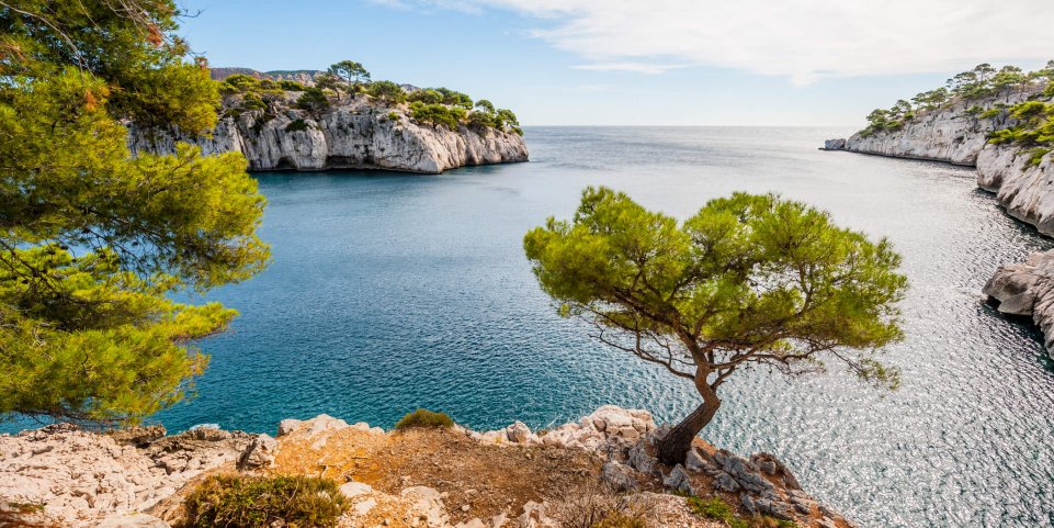 Une calanque marseillaise