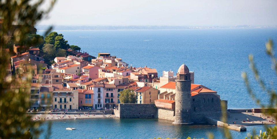 Vue sur Collioure