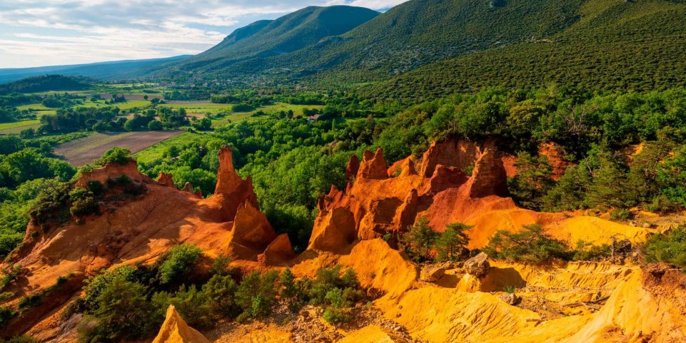 Les ocres de Rustrel, Lubéron