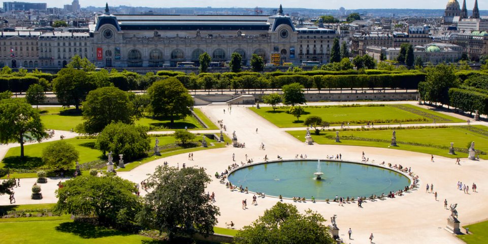 Jardin des Tuileries à Paris
