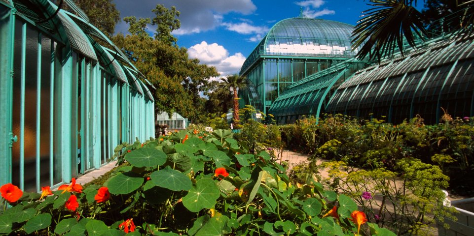 Jardins des Serres d'Auteuil au Bois de Boulogne à Paris