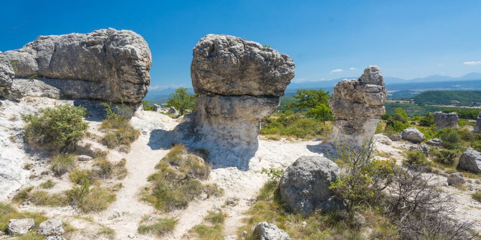 Site des Mourres à Forcalquier