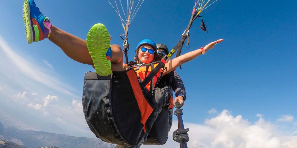 Parapente biplace