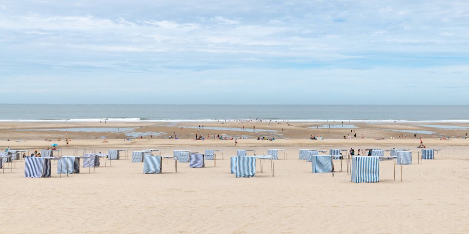 La plage à Soulac-sur-Mer