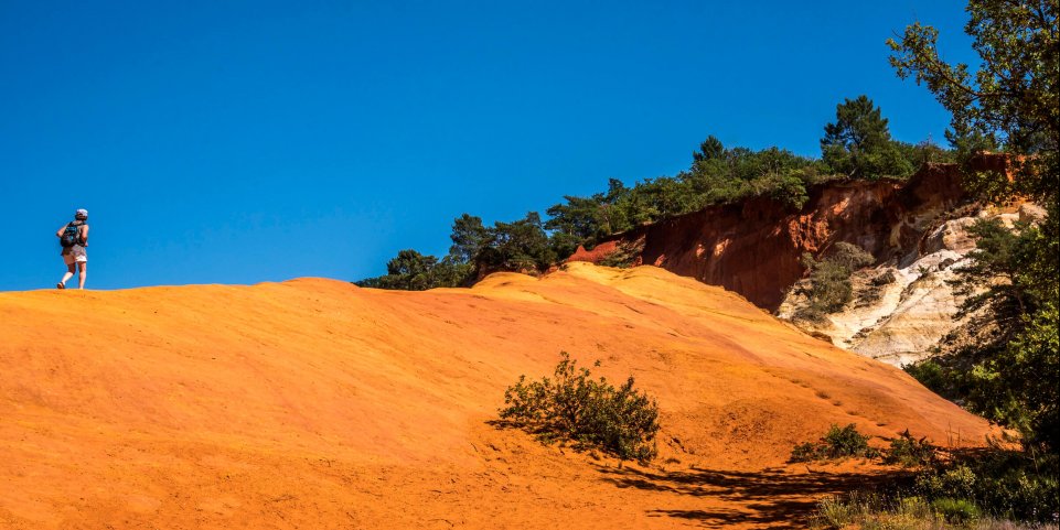 Rando dans le Colorado provençal