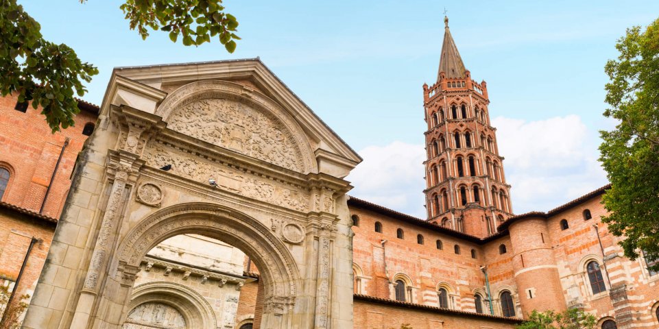 La cathédrale Saint-Sernin à Toulouse 