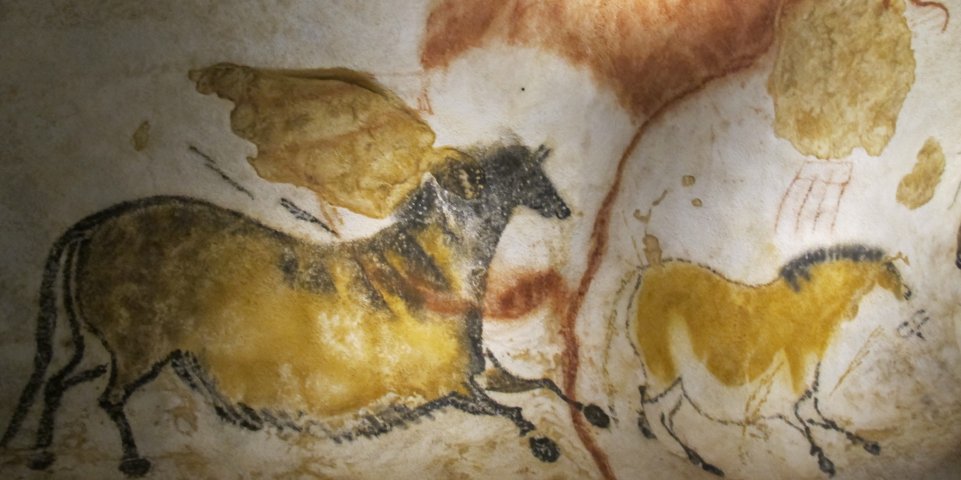 Peintures rupestres dans Lascaux IV