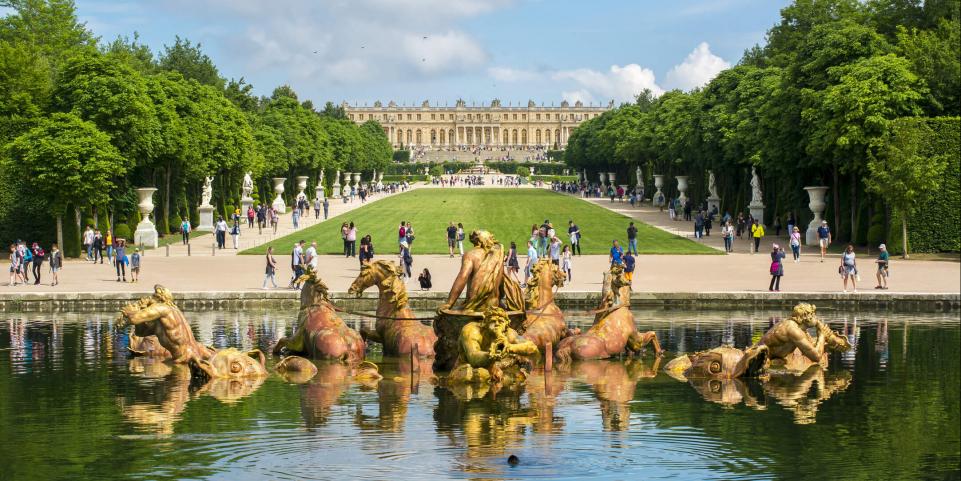 Les fontaines du jardin de Versailles