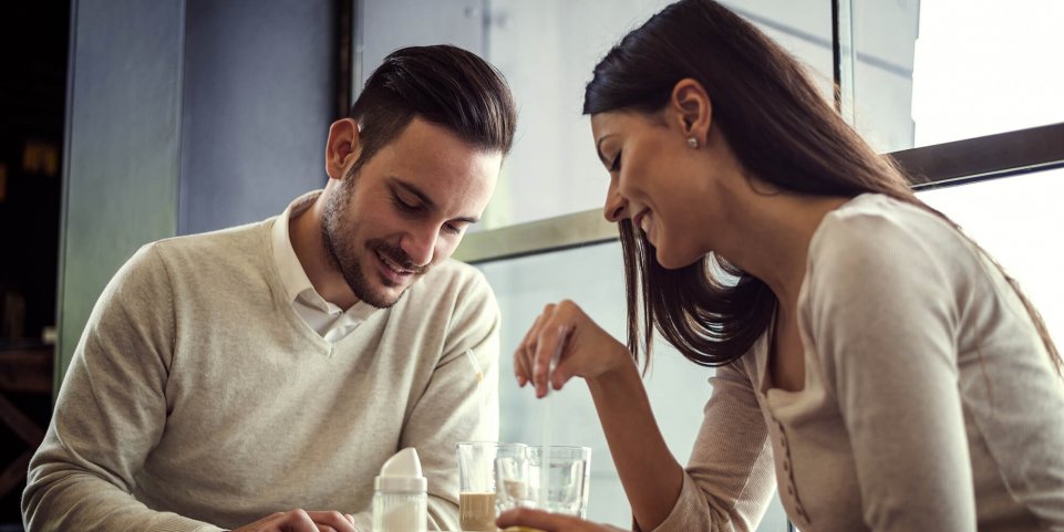 Un couple au restaurant