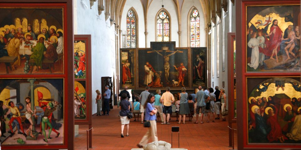 L'intérieur du musée Unterlinden