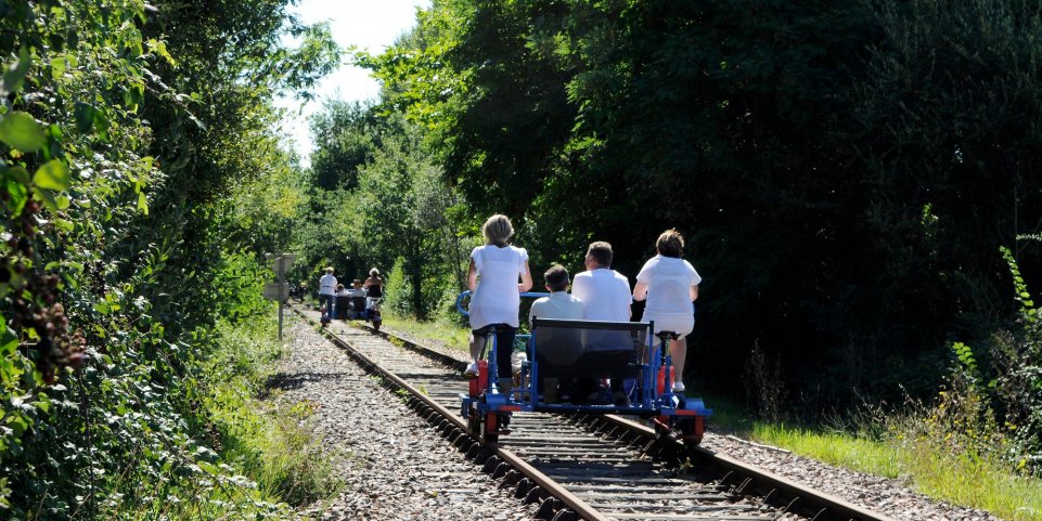 Balade en vélo-rail ou draisine