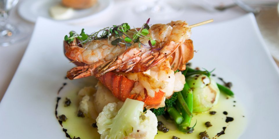 Assiette de homard
